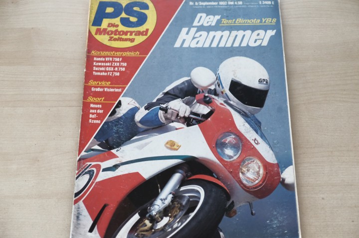 Deckblatt PS Sport Motorrad (09/1990)